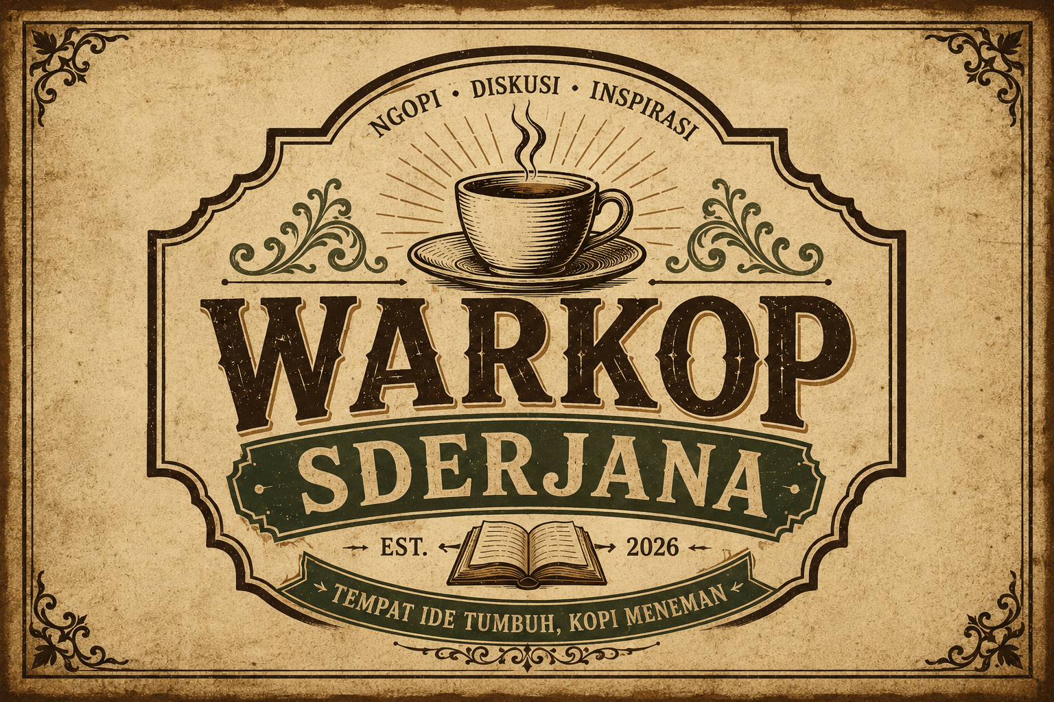 Logo Warkop Sederhana